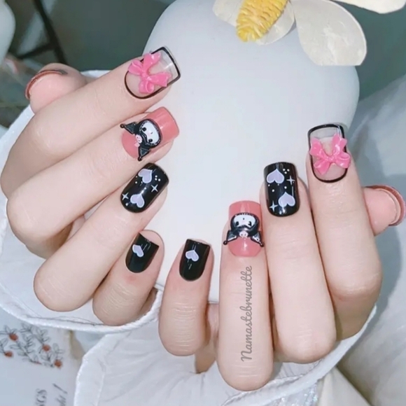 Sanrio Kuromi 3D Press On Nails - Picture 5 of 16